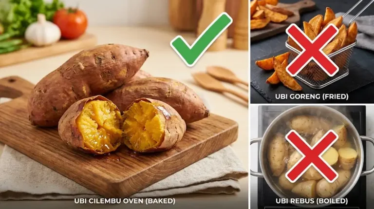 ubi cilembu tidak digoreng dan direbut prosesnya